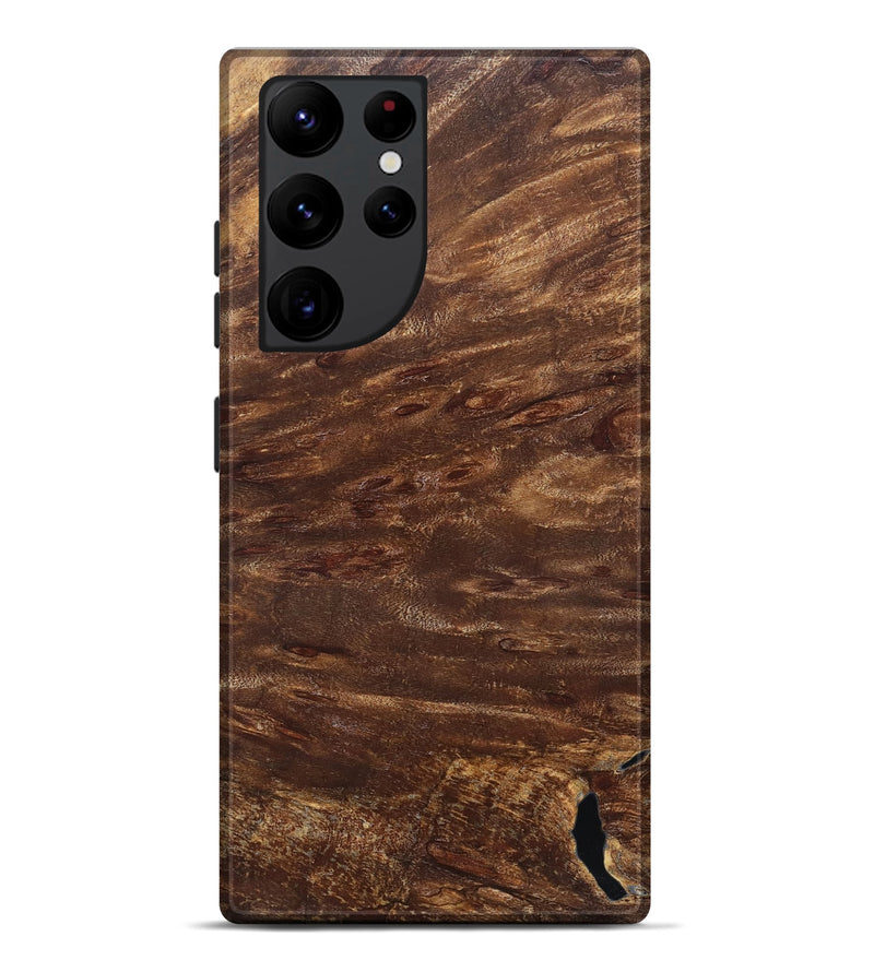 Galaxy S22 Ultra Wood Live Edge Phone Case - Siobhan (Solid Wood, 823410)