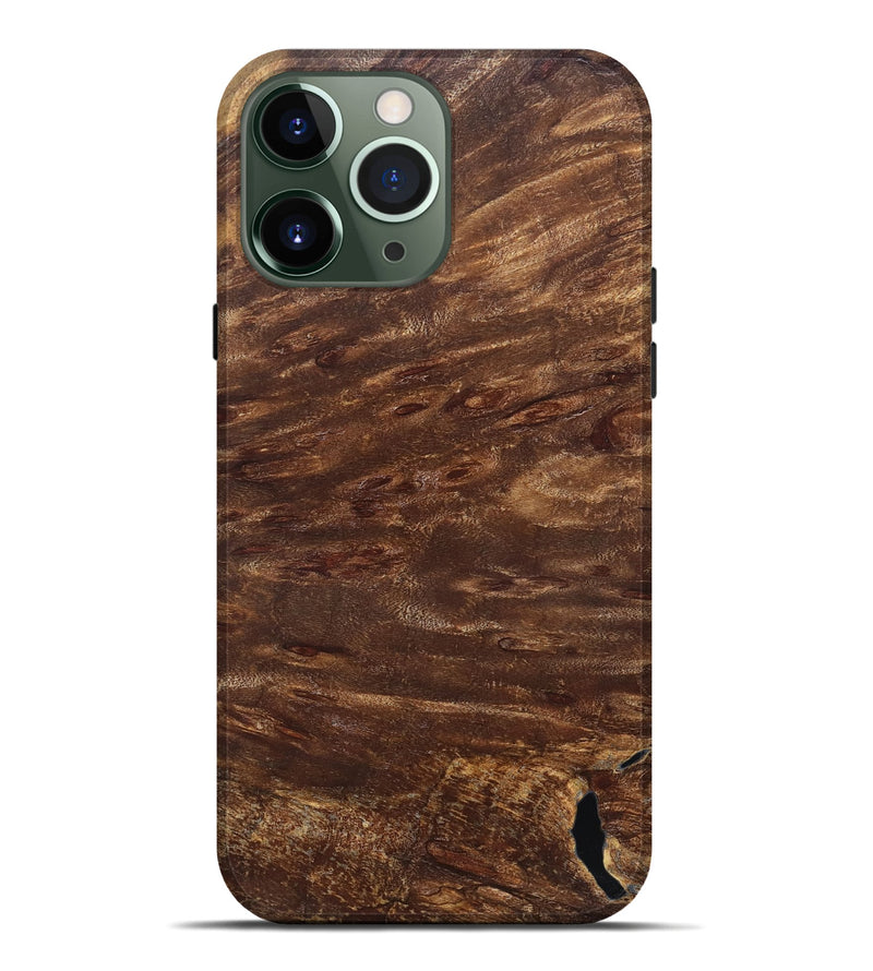 iPhone 13 Pro Max Wood Live Edge Phone Case - Siobhan (Solid Wood, 823410)