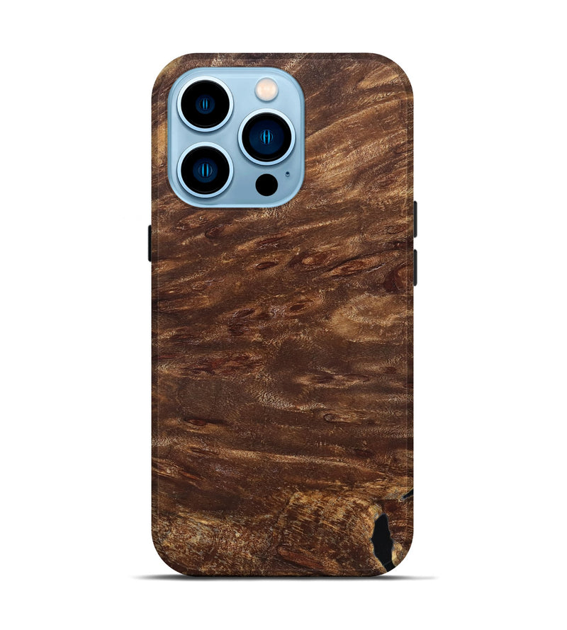 iPhone 14 Pro Wood Live Edge Phone Case - Siobhan (Solid Wood, 823410)