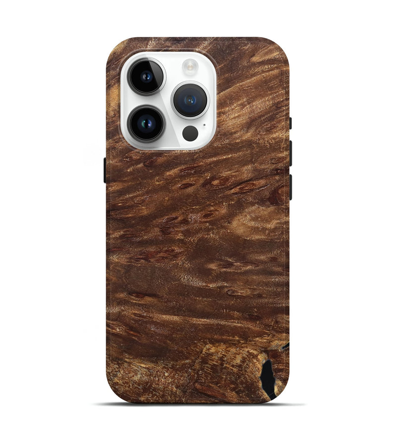 iPhone 15 Pro Wood Live Edge Phone Case - Siobhan (Solid Wood, 823410)