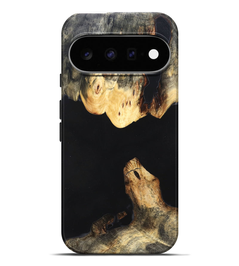 Pixel 11 Pro XL Wood Live Edge Phone Case - Judge (Pure Black, 823414)