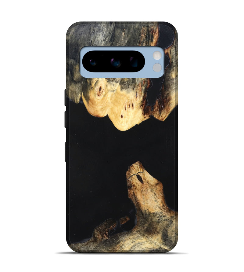 Pixel 8 Pro Wood Live Edge Phone Case - Judge (Pure Black, 823414)