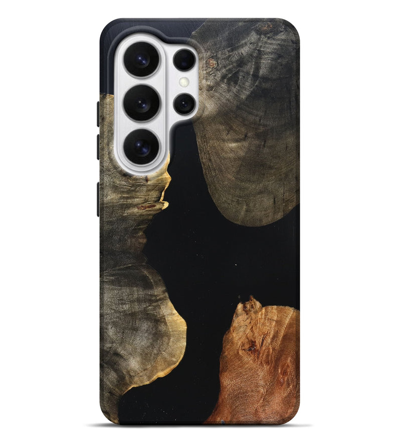 Galaxy S26 Ultra Wood Live Edge Phone Case - Fritz (Pure Black, 823415)