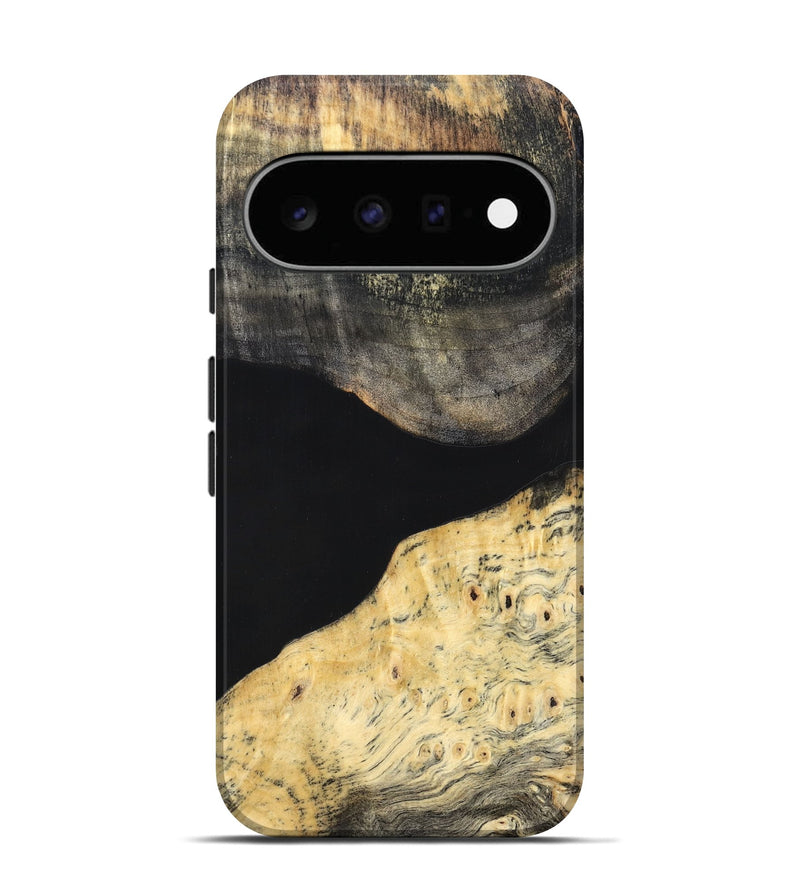 Pixel 11 Wood Live Edge Phone Case - Laci (Pure Black, 823417)
