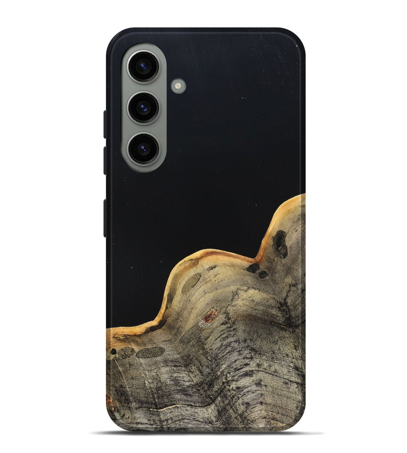 Galaxy S24 Plus Wood Live Edge Phone Case - Perla (Pure Black, 823424)