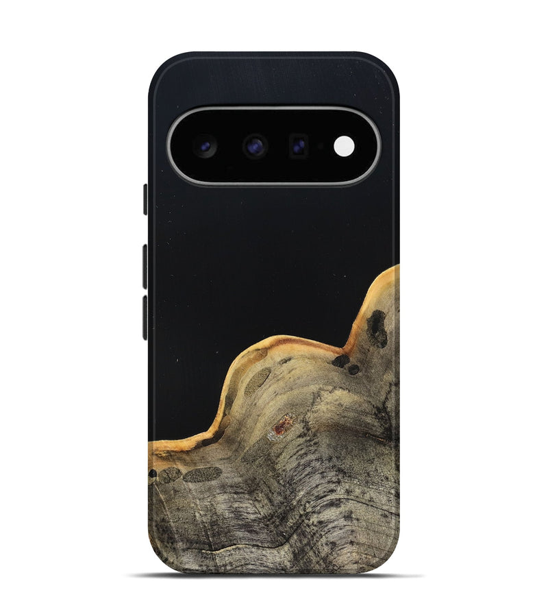Pixel 11 Wood Live Edge Phone Case - Perla (Pure Black, 823424)