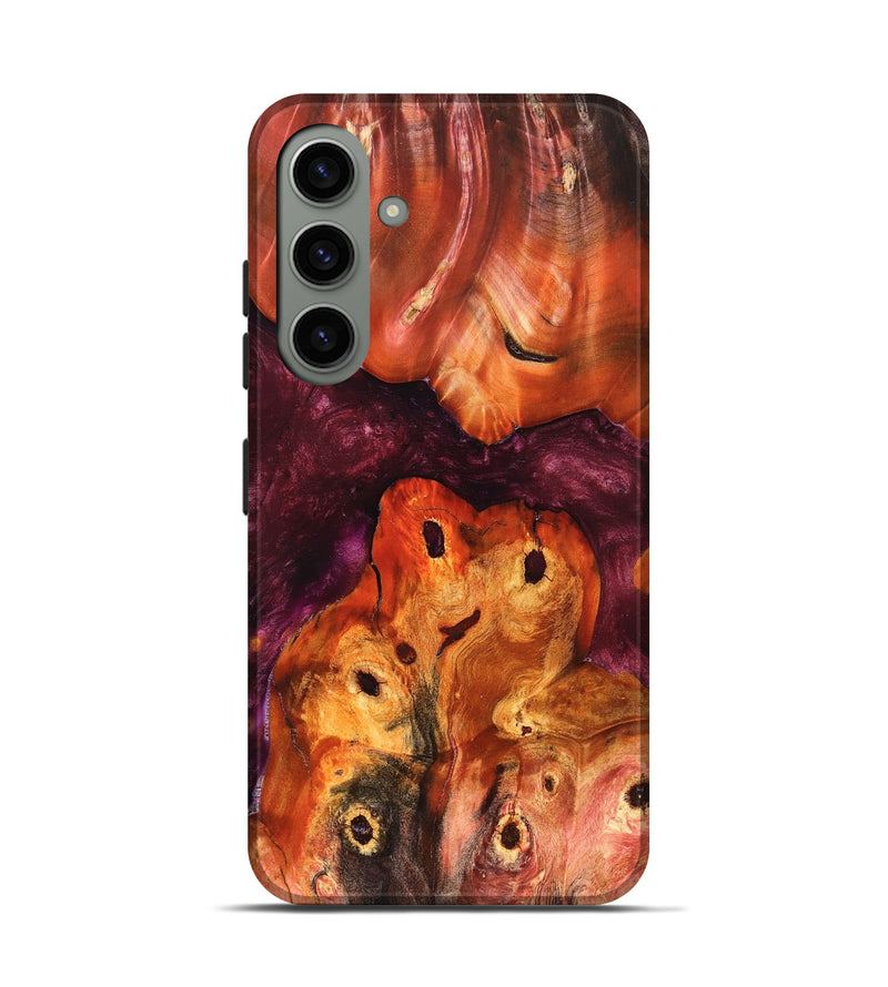 Galaxy S24 Wood Live Edge Phone Case - Kaia (Red, 823431)