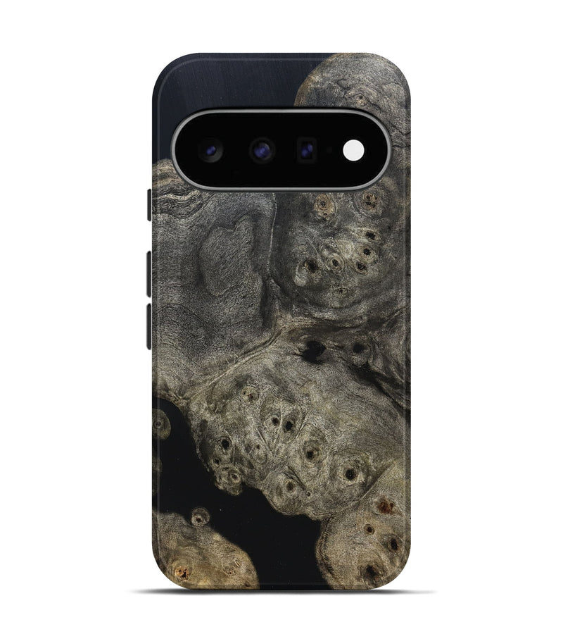 Pixel 11 Wood Live Edge Phone Case - Aura (Pure Black, 823434)