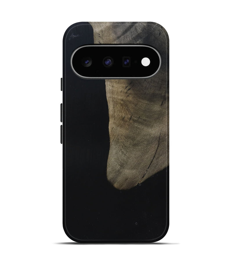 Pixel 11 Wood Live Edge Phone Case - Maisy (Pure Black, 823435)