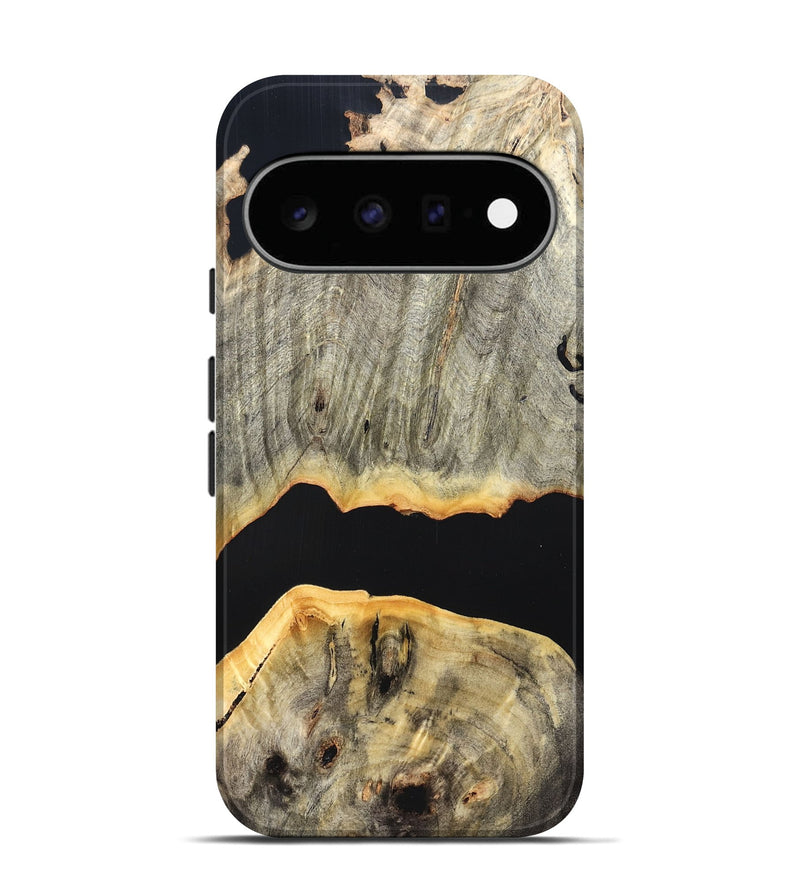 Pixel 11 Wood Live Edge Phone Case - Jordon (Pure Black, 823436)
