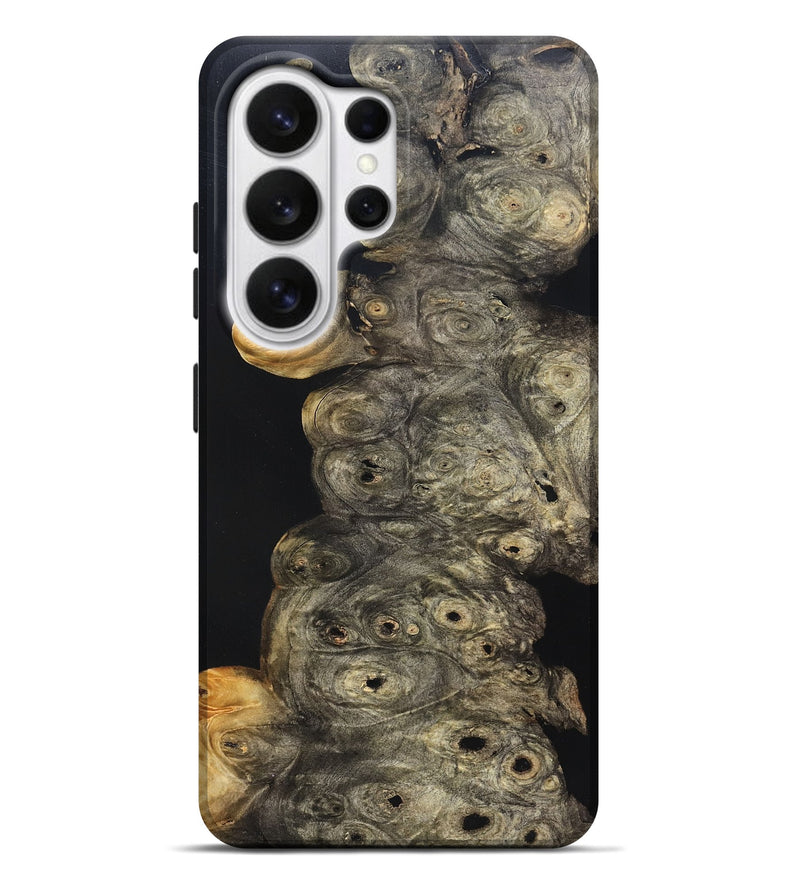 Galaxy S26 Ultra Wood Live Edge Phone Case - Harry (Pure Black, 823437)