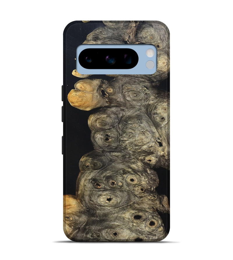 Pixel 8 Pro Wood Live Edge Phone Case - Harry (Pure Black, 823437)