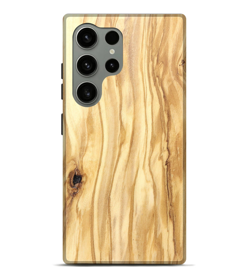 Galaxy S24 Ultra Wood Live Edge Phone Case - Jenifer (Solid Wood, 823438)