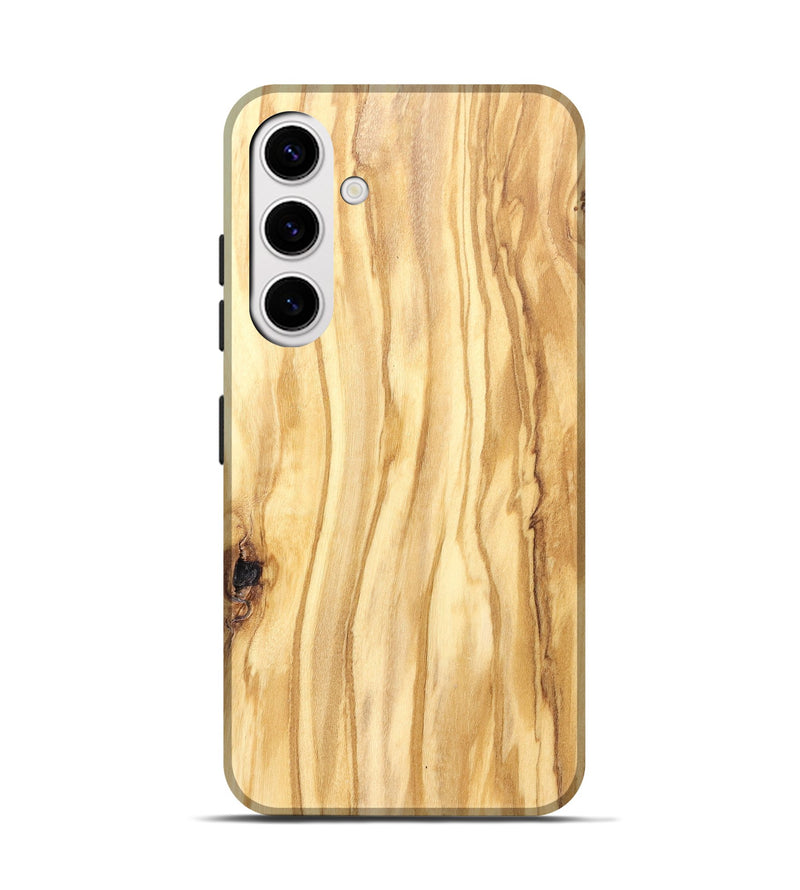 Galaxy S25 Wood Live Edge Phone Case - Jenifer (Solid Wood, 823438)