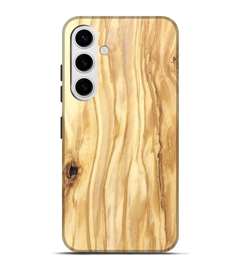 Galaxy S25 Plus Wood Live Edge Phone Case - Jenifer (Solid Wood, 823438)