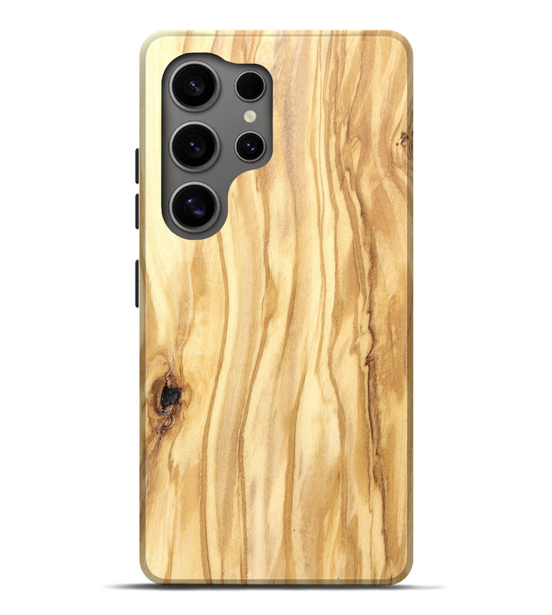Galaxy S25 Ultra Wood Live Edge Phone Case - Jenifer (Solid Wood, 823438)