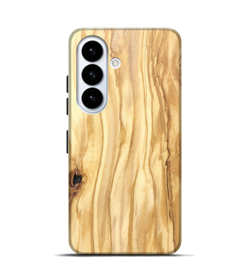 Galaxy S26 Wood Live Edge Phone Case - Jenifer (Solid Wood, 823438)
