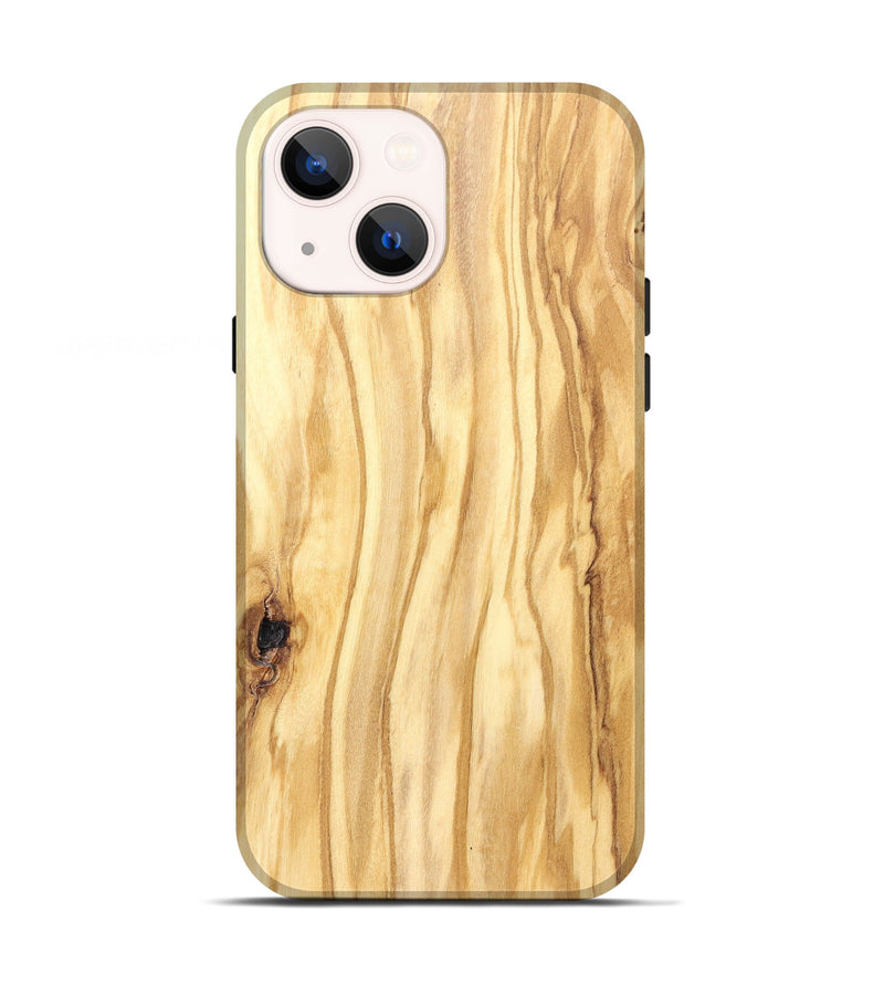 iPhone 13 Wood Live Edge Phone Case - Jenifer (Solid Wood, 823438)