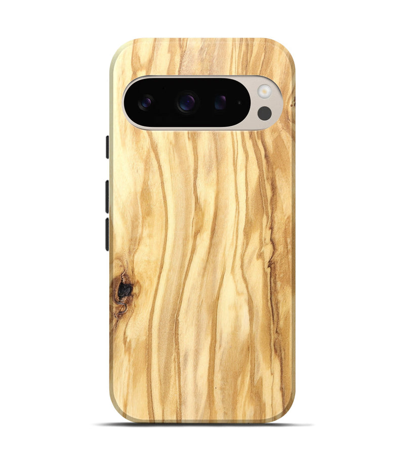 Pixel 9 Wood Live Edge Phone Case - Jenifer (Solid Wood, 823438)