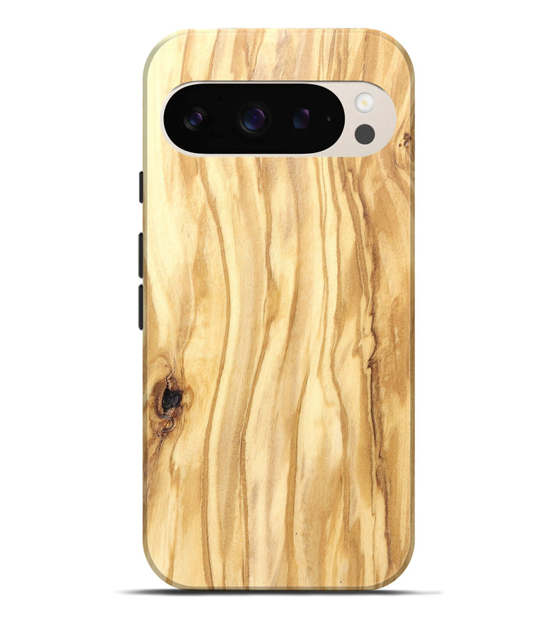 Pixel 9 Pro XL Wood Live Edge Phone Case - Jenifer (Solid Wood, 823438)