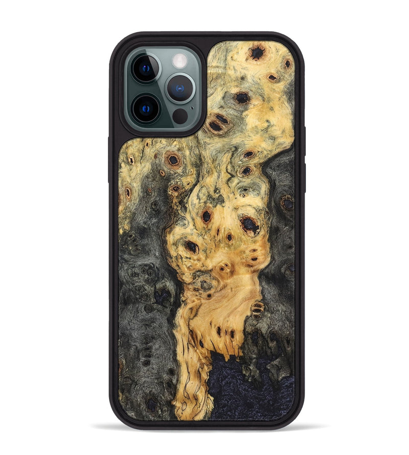 iPhone 12 Pro Max Wood Phone Case - Tiera (Wood Burl, 823439)