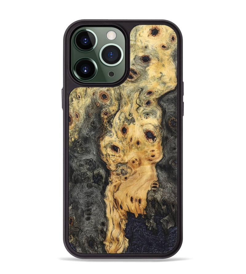 iPhone 13 Pro Max Wood Phone Case - Tiera (Wood Burl, 823439)