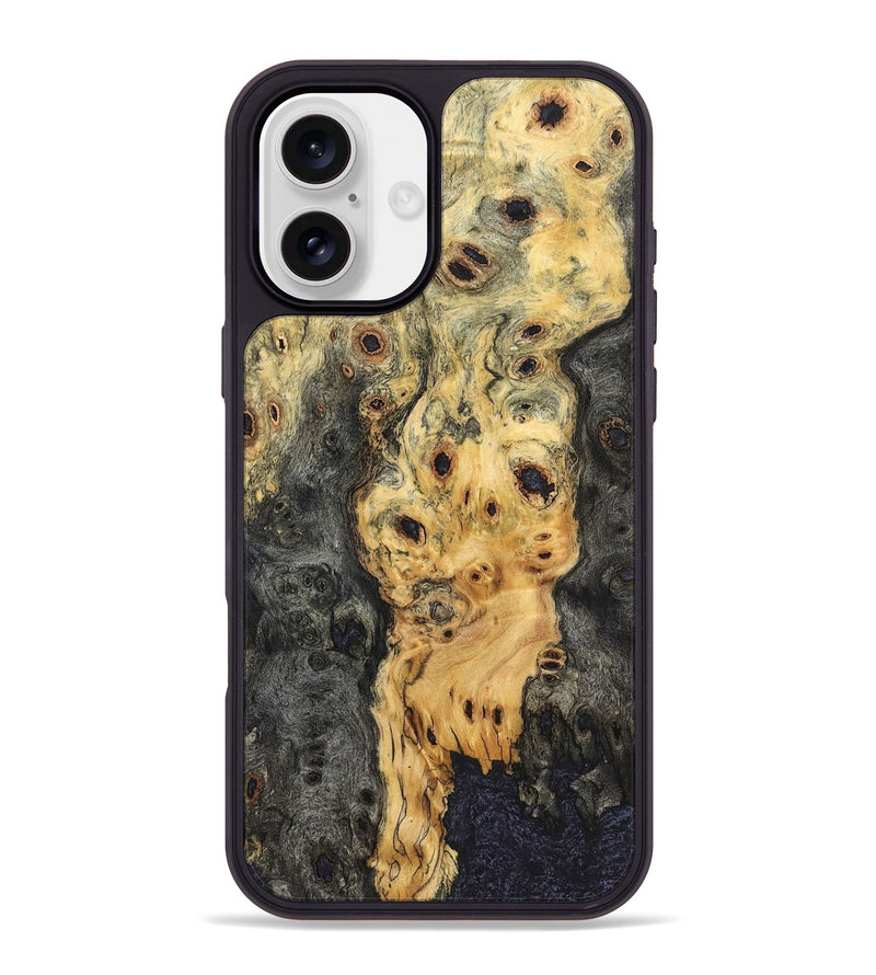 iPhone 16 Plus Wood Phone Case - Tiera (Wood Burl, 823439)