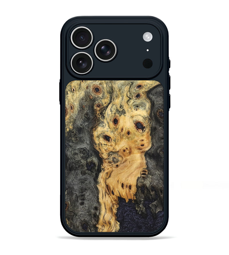 iPhone 17 Pro Max Wood Phone Case - Tiera (Wood Burl, 823439)