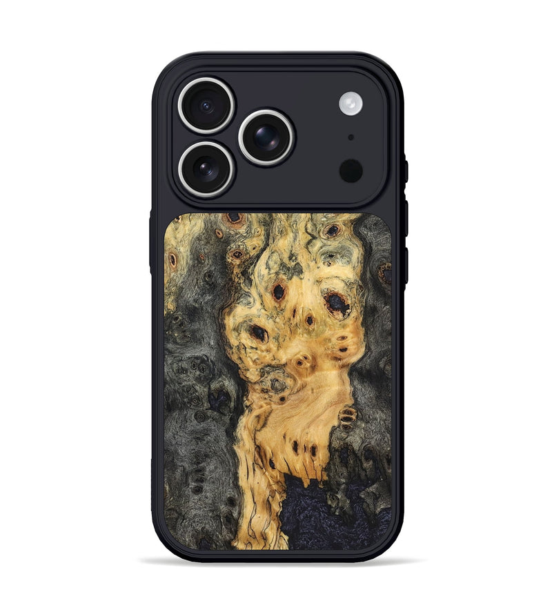 iPhone 17 Pro Wood Phone Case - Tiera (Wood Burl, 823439)