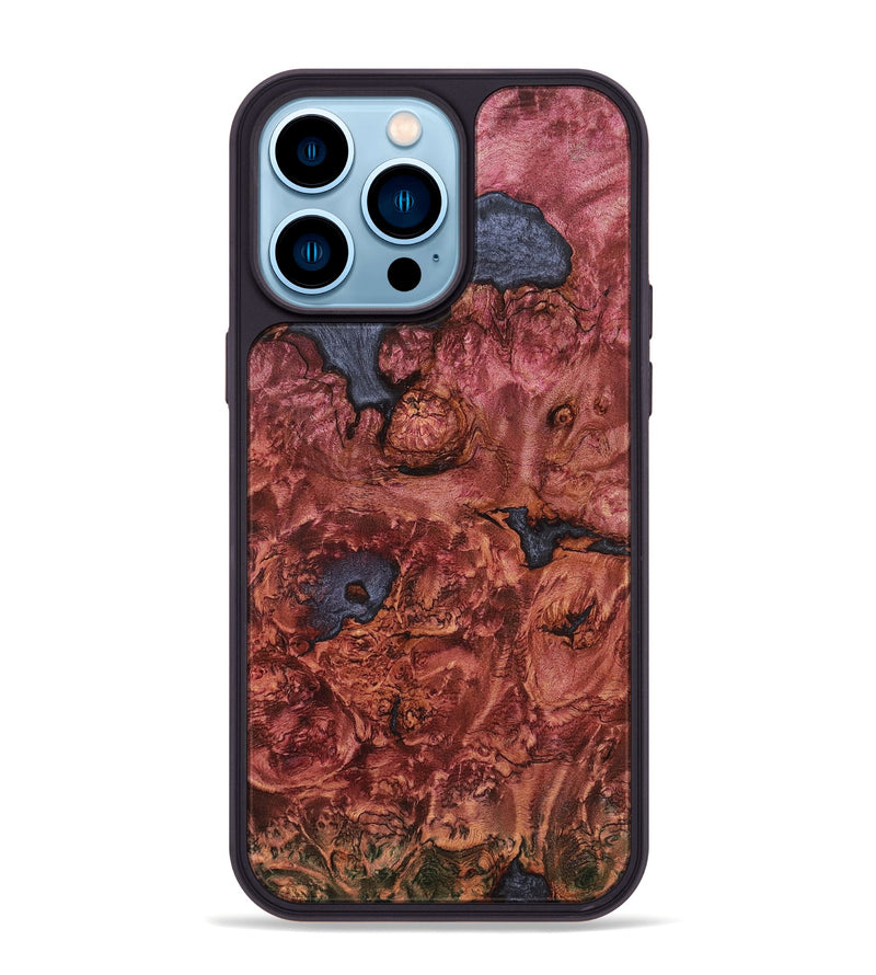 iPhone 14 Pro Max Wood Phone Case - Randell (Wood Burl, 823440)