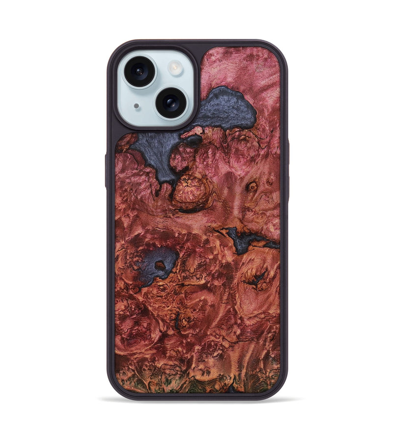 iPhone 15 Wood Phone Case - Randell (Wood Burl, 823440)