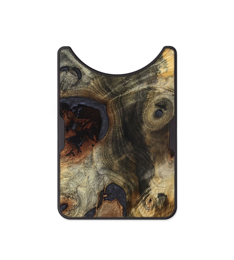 Alloy Wood Wallet - Felecia (Wood Burl, 823441)