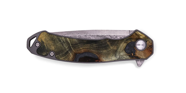 EDC Wood Pocket Knife - Felecia (Wood Burl, 823441)