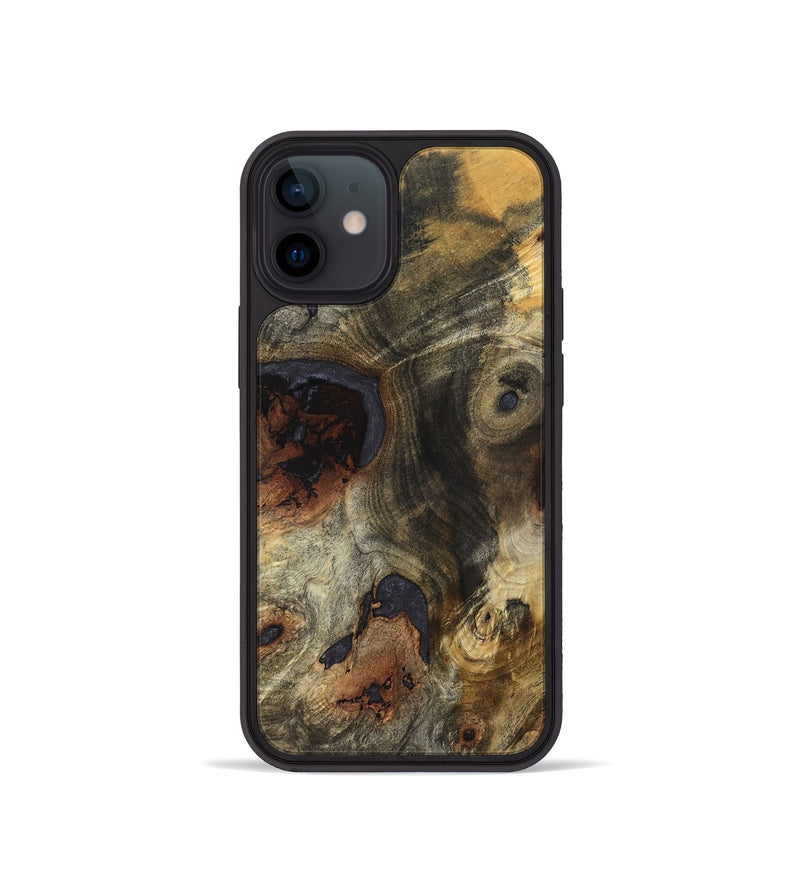 iPhone 12 mini Wood Phone Case - Felecia (Wood Burl, 823441)