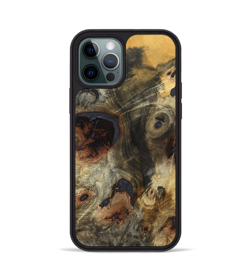 iPhone 12 Pro Wood Phone Case - Felecia (Wood Burl, 823441)