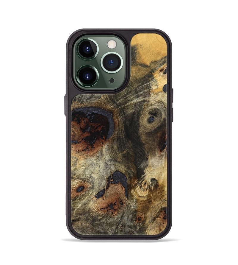iPhone 13 Pro Wood Phone Case - Felecia (Wood Burl, 823441)