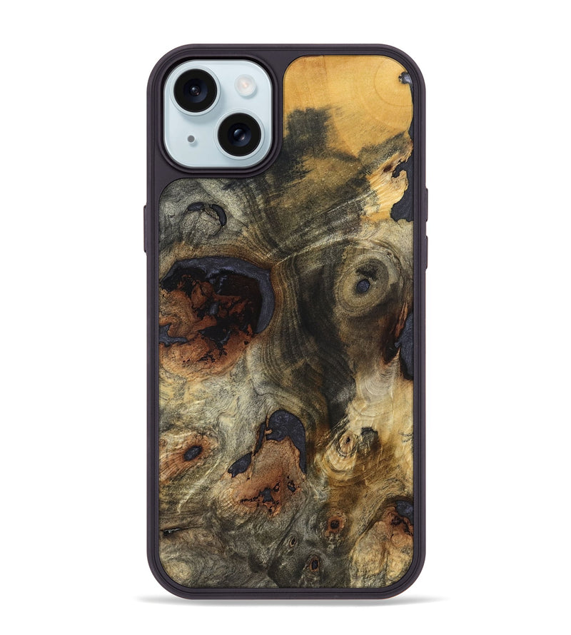 iPhone 15 Plus Wood Phone Case - Felecia (Wood Burl, 823441)