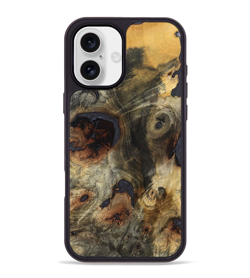 iPhone 16 Plus Wood Phone Case - Felecia (Wood Burl, 823441)