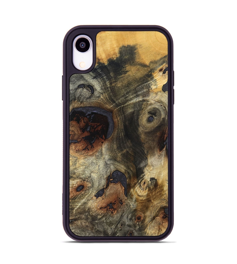 iPhone Xr Wood Phone Case - Felecia (Wood Burl, 823441)