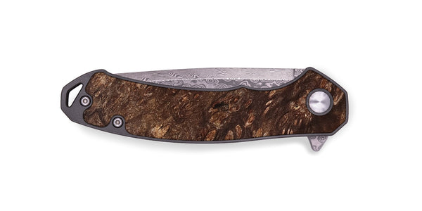 EDC Wood Pocket Knife - Lona (Wood Burl, 823442)