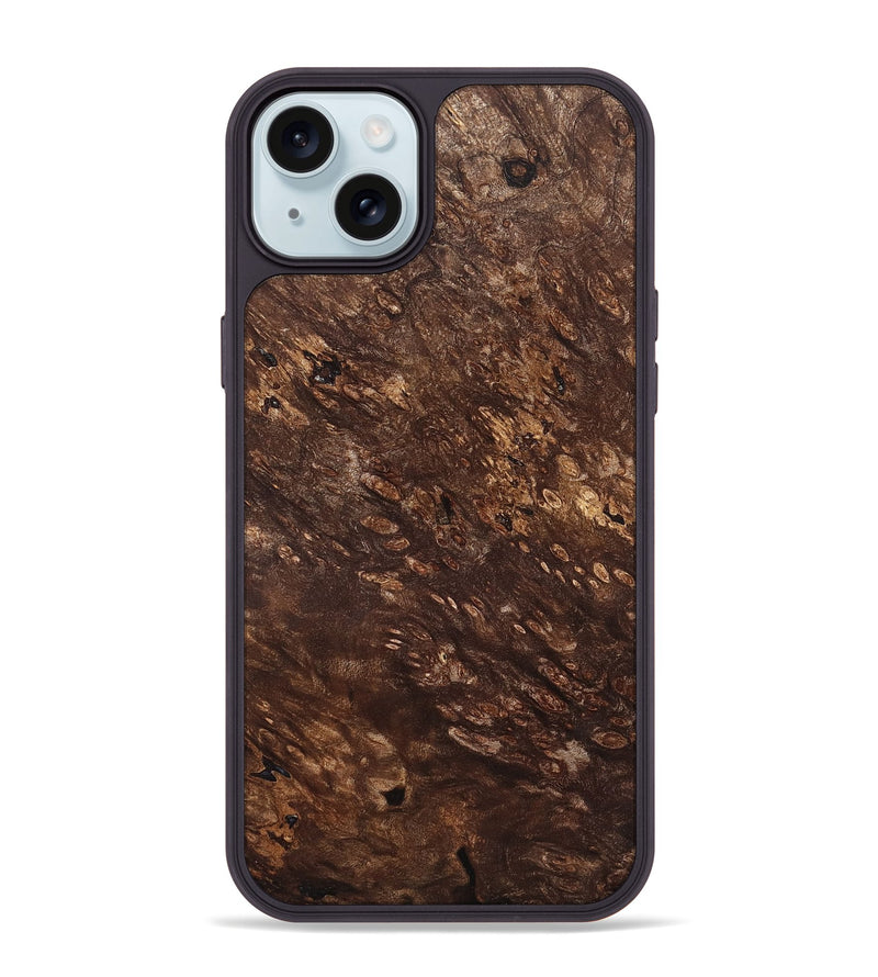 iPhone 15 Plus Wood Phone Case - Lona (Wood Burl, 823442)