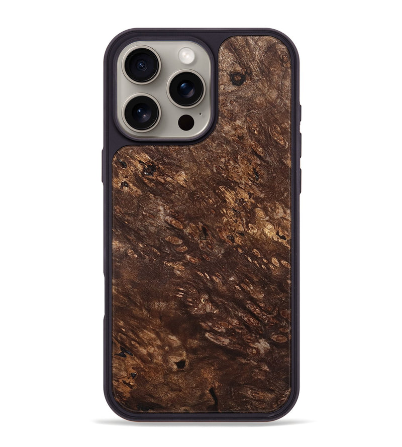 iPhone 16 Pro Max Wood Phone Case - Lona (Wood Burl, 823442)