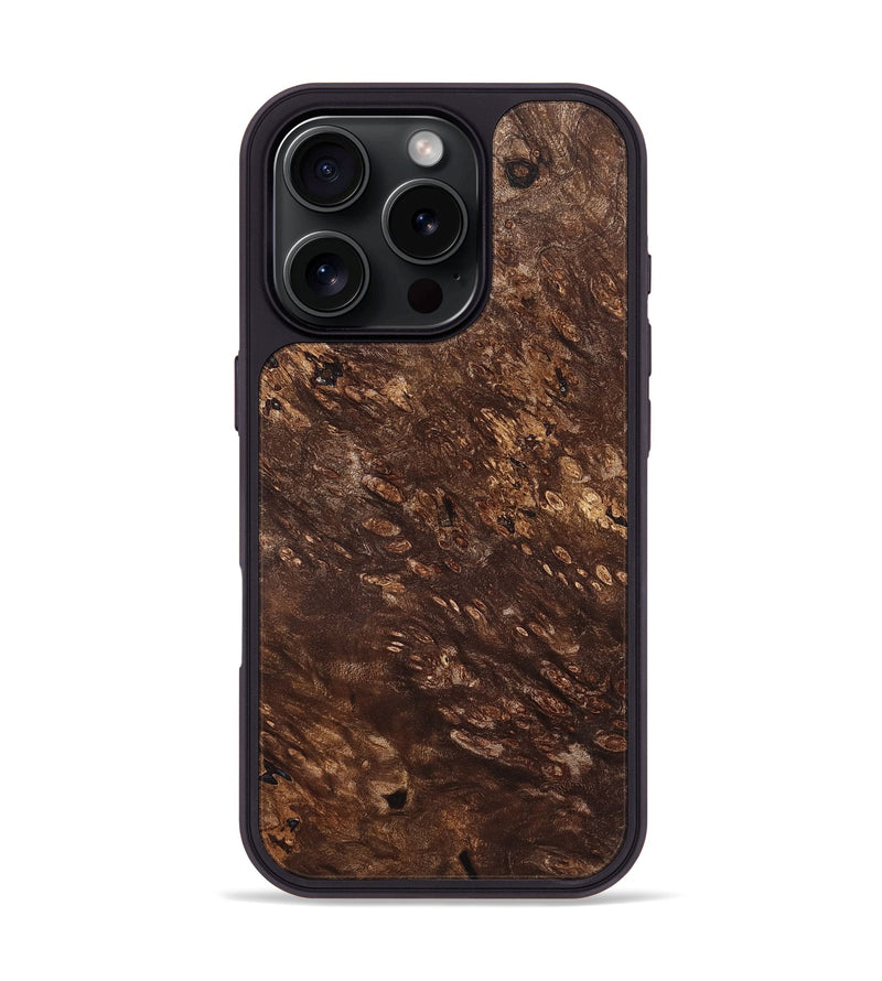 iPhone 16 Pro Wood Phone Case - Lona (Wood Burl, 823442)