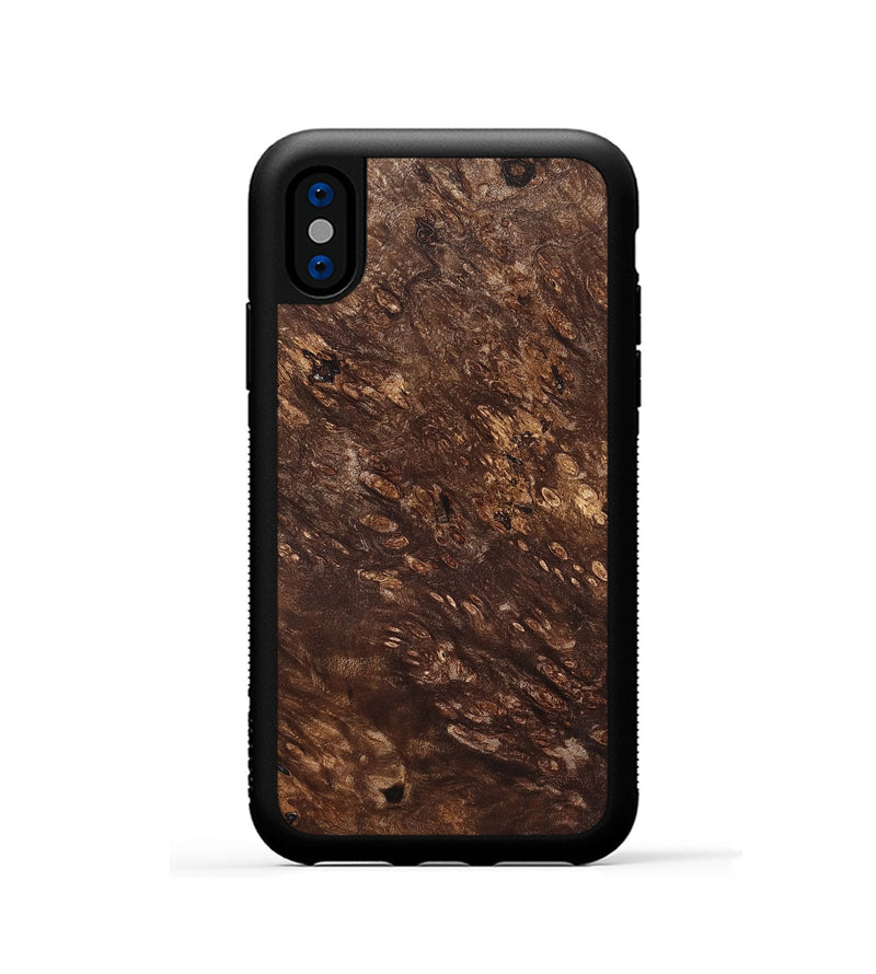 iPhone Xs Wood Phone Case - Lona (Wood Burl, 823442)