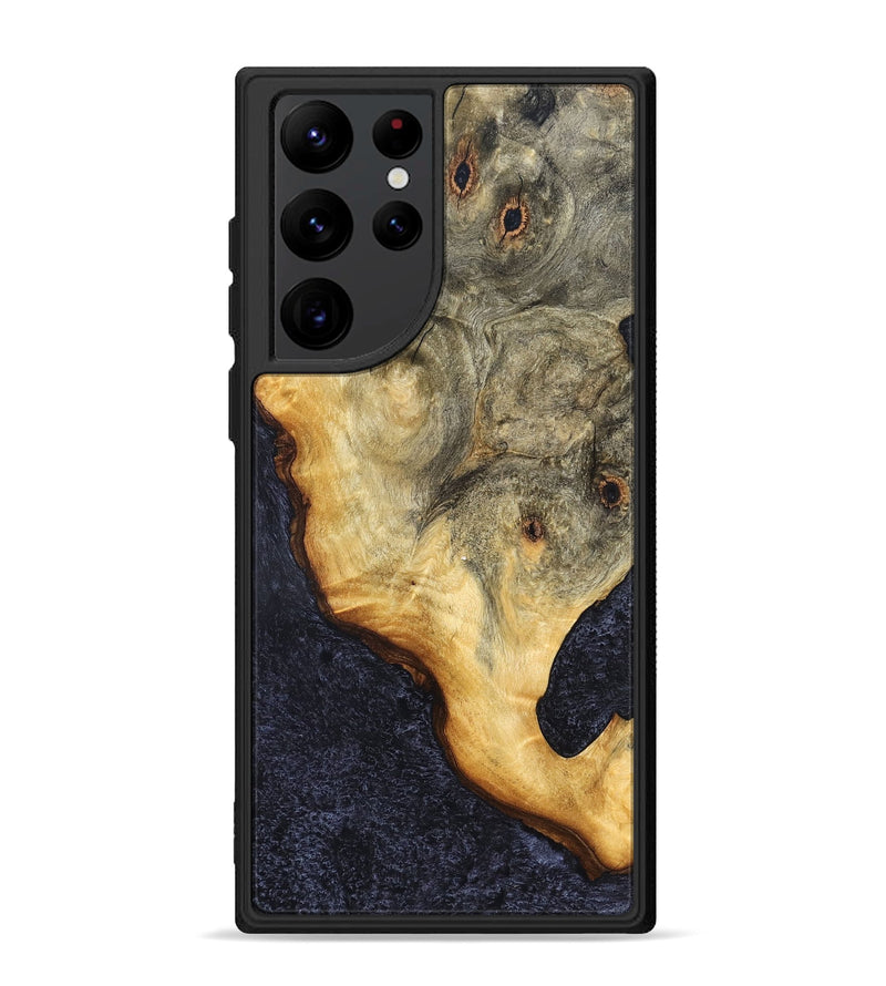 Galaxy S22 Ultra Wood Phone Case - Monique (Wood Burl, 823443)