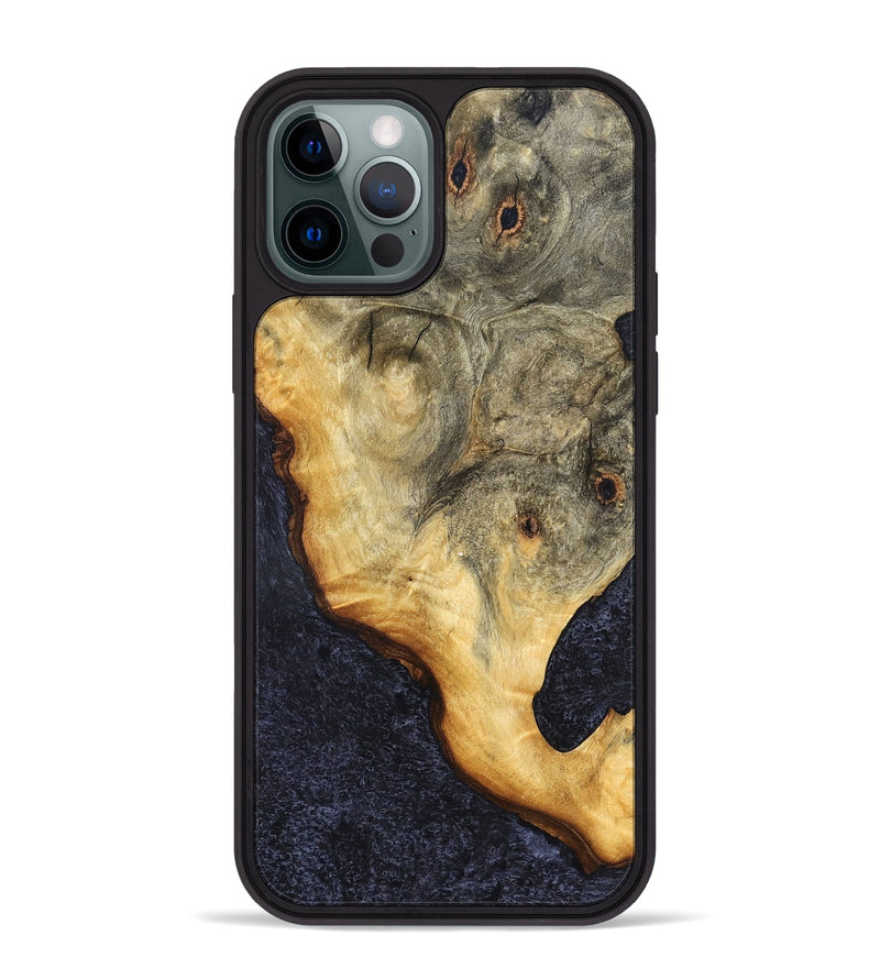 iPhone 12 Pro Max Wood Phone Case - Monique (Wood Burl, 823443)