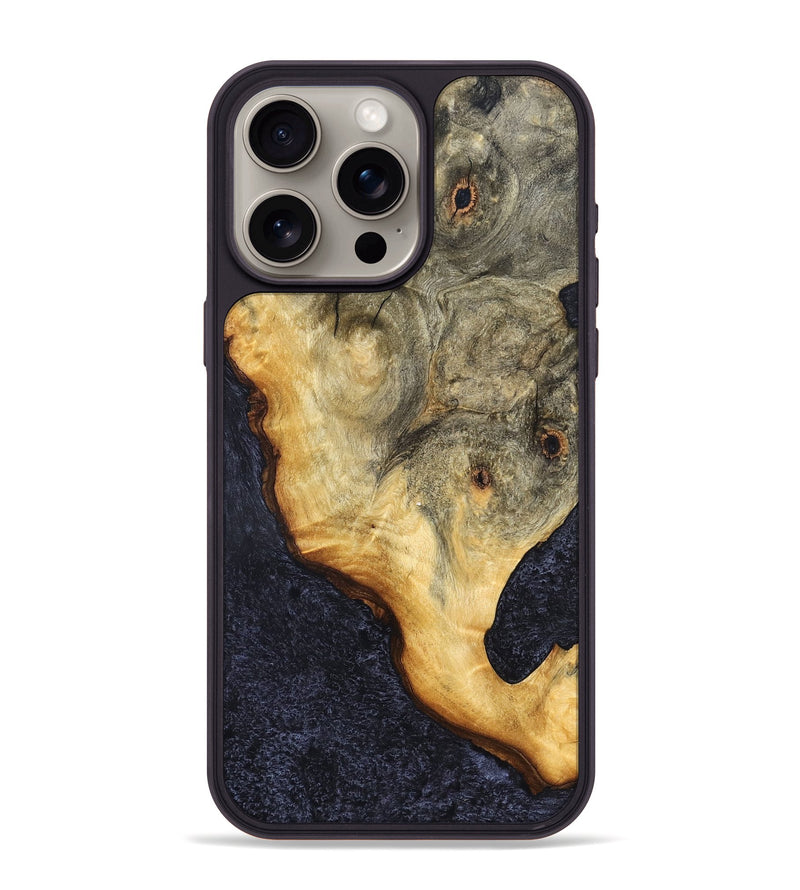 iPhone 15 Pro Max Wood Phone Case - Monique (Wood Burl, 823443)