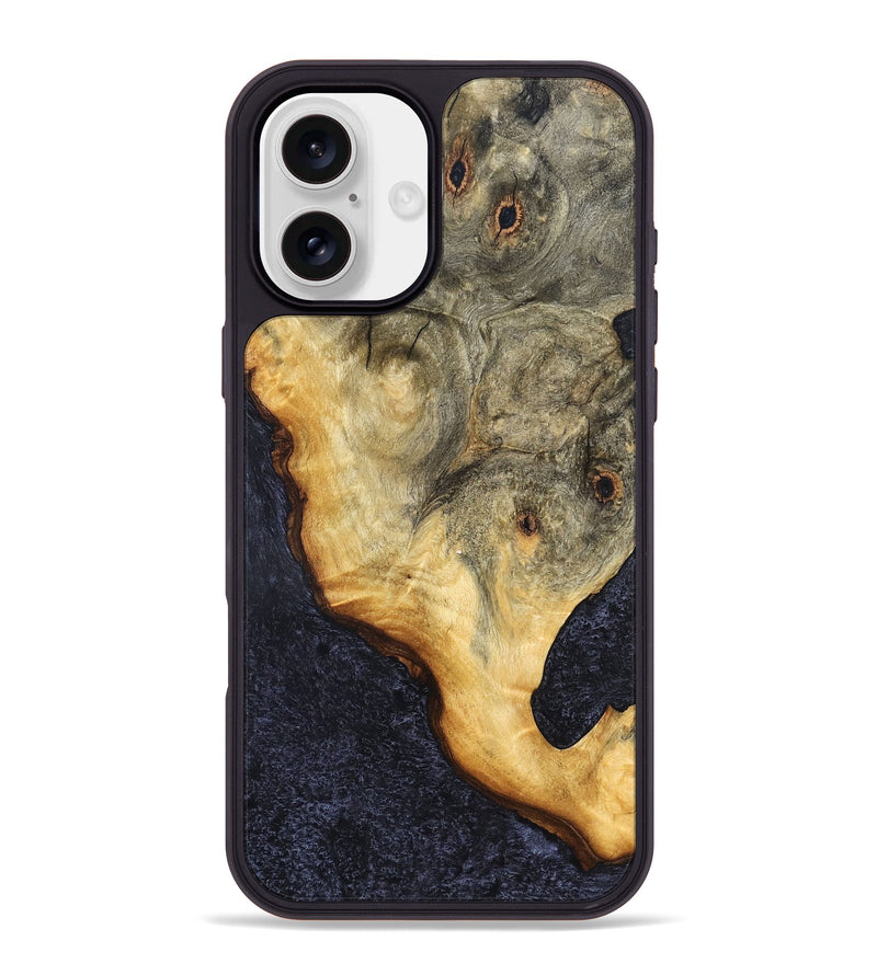 iPhone 16 Plus Wood Phone Case - Monique (Wood Burl, 823443)