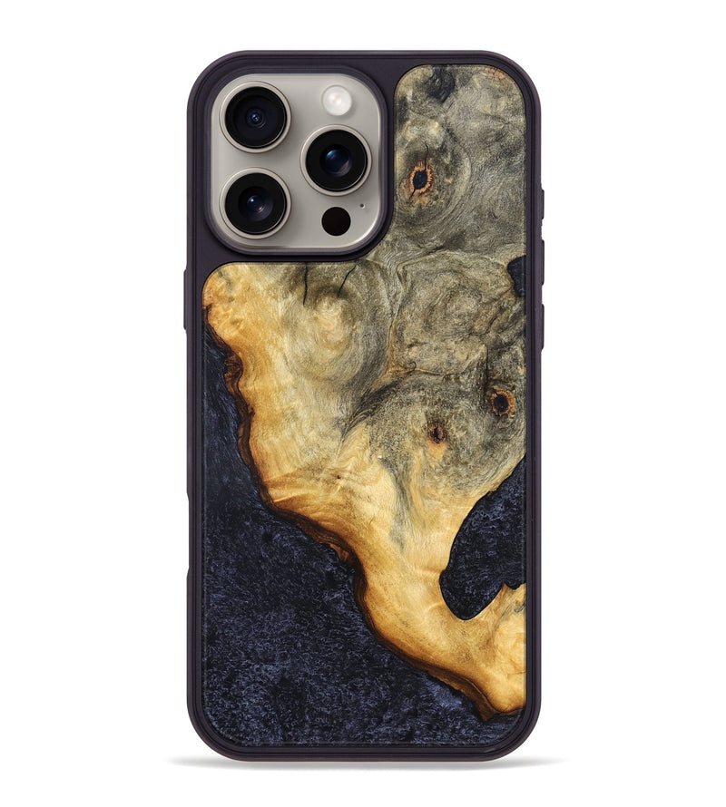 iPhone 16 Pro Max Wood Phone Case - Monique (Wood Burl, 823443)