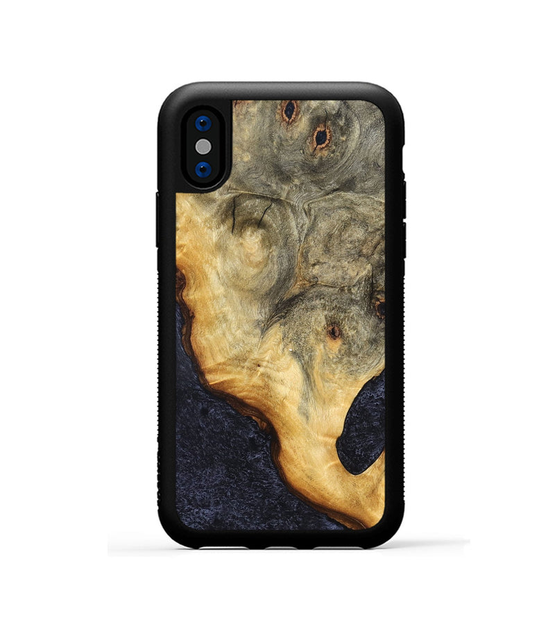 iPhone Xs Wood Phone Case - Monique (Wood Burl, 823443)